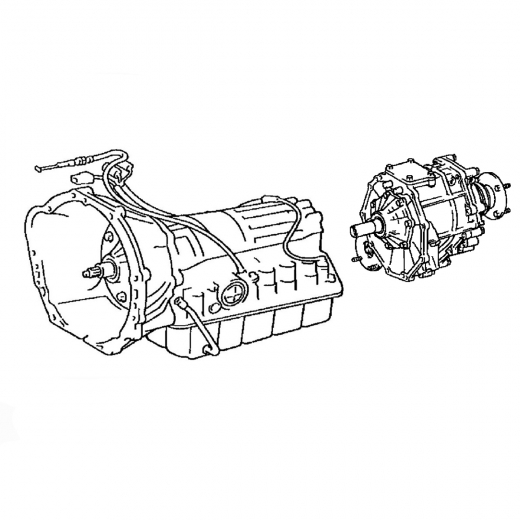 АКПП 30-43LE для Toyota Hilux Surf '89-'95 с ДВС (1KZ-TE) контрактная ( 4 ступ. 4WD)