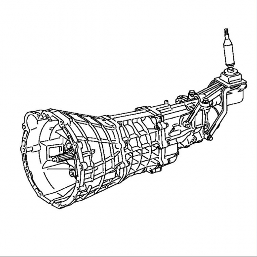 МКПП J160 для Toyota Altezza '98-'05 с ДВС (3S-GE) контрактная ( 6 ступ. 2WD)