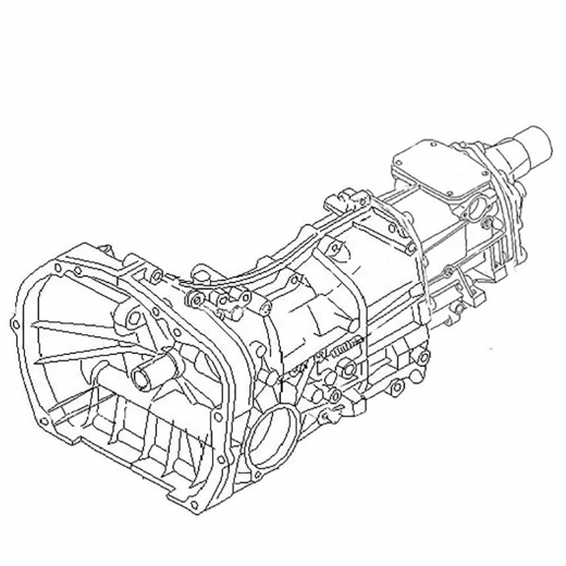 МКПП TY752VW3AA для Subaru Impreza '92-'02 с ДВС (EJ18) контрактная ( 5 ступ. 4WD)