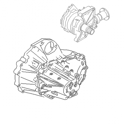 МКПП RS5F50A для Nissan AD '99-'03 с ДВС (YD22DD) контрактная ( 5 ступ. 4WD)