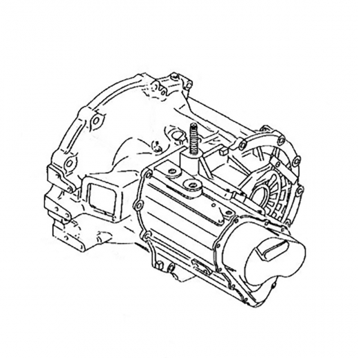 МКПП для Mazda 323/ Astina/ Protege '98-'04 ДВС (FP-DE) контрактная (5 ступ. 2WD)