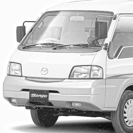 Бампер передний Mazda Bongo/ Nissan Vanette '99-'17 контрактный