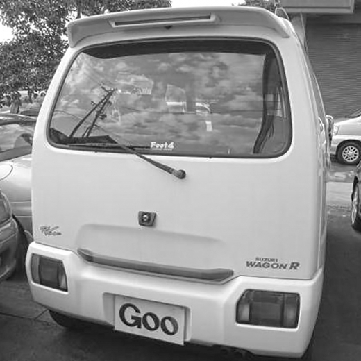 Дверь багажника Suzuki Wagon R '93-'98 контрактная
