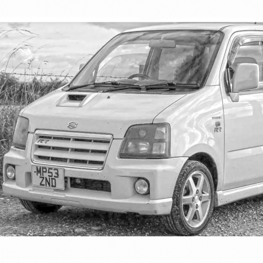 Капот Suzuki Wagon R '98-'03 контрактный турбо