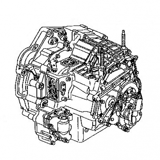 АКПП MKHA для Honda Elysion '04-'13 с ДВС (K24A) контрактная ( 5 ступ. 2WD)