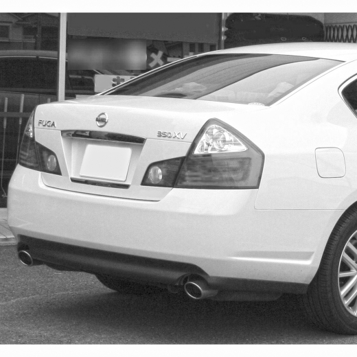 Бампер задний Nissan Fuga '04-'09/ Infiniti M '05-'10 контрактный