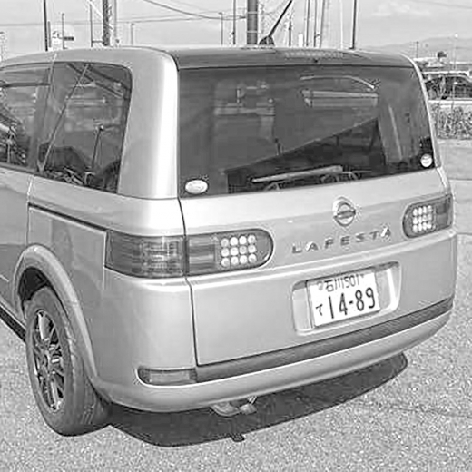 Бампер задний Nissan Lafesta '04-'07 контрактный