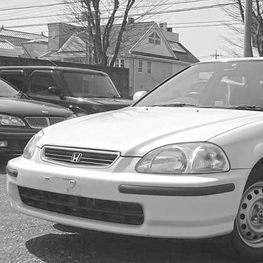 Бампер передний Honda Civic HB/ Civic Ferio '95-'98 (Китай)