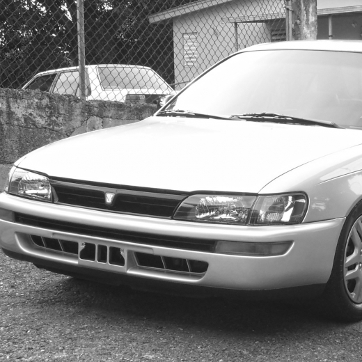 Бампер передний Toyota Corolla '91-'93/ Sprinter Wagon '91-'93 (12-349) (Китай)