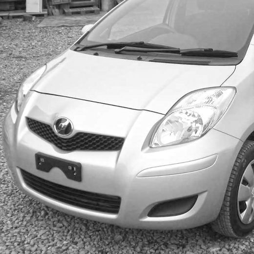 Бампер передний Toyota Vitz '07-'10/ Yaris HB '08-'10 (Китай)