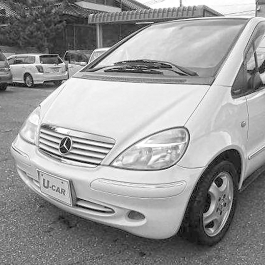 Капот Mercedes-Benz A (W168) '97-'04 контрактный с решеткой