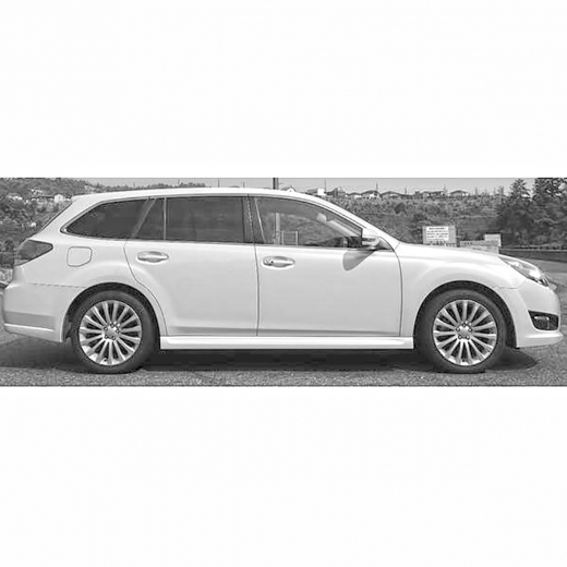 Дверь задняя левая Subaru Legacy Wagon '09-'14 контрактная