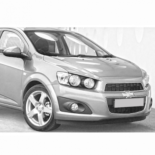 Крыло переднее Chevrolet Aveo '11-'17 правое под повторитель API (Тайвань)