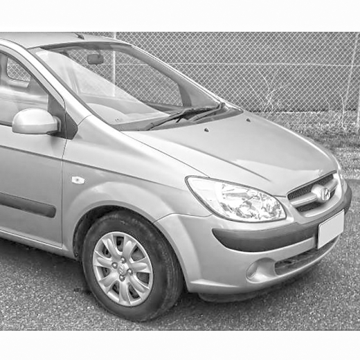 Крыло переднее Hyundai Getz '05-'09 правое под повторитель API (Тайвань) 