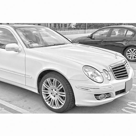 Крыло переднее Mercedes-Benz E (W211/ S211) '02-'09 правое алюминий API (Тайвань)