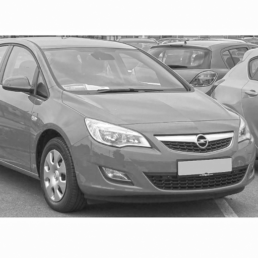 Крыло переднее Opel Astra J '09-'15 правое под повторитель API (Тайвань)