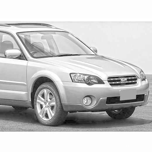 Крыло переднее Subaru Legacy Outback '03-'06 правое под уширитель API (Тайвань)