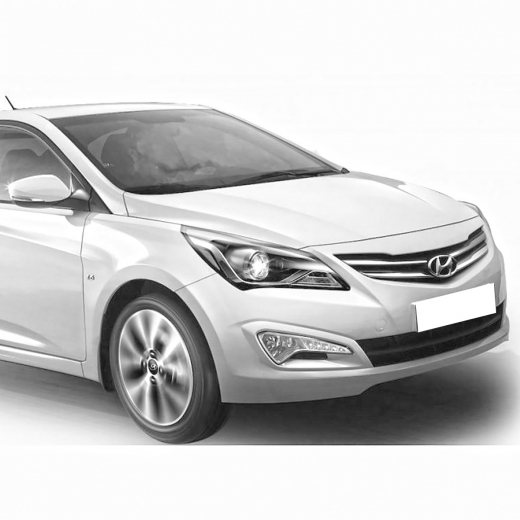 Крыло переднее Hyundai Accent/ Solaris '10-'17 левое API (Тайвань)