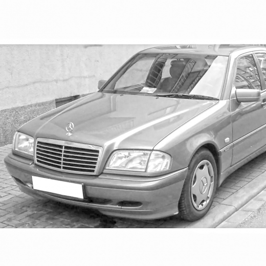 Крыло переднее Mercedes-Benz C (W202/ S202) '93-'01 левое под повторитель API (Тайвань)