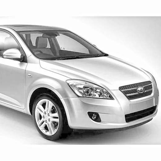 Крыло переднее Kia Ceed '06-'12/ Proceed '06-'09 правое под повторитель (Китай)