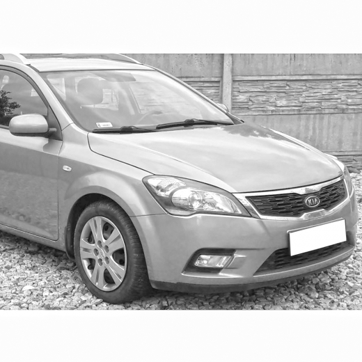 Крыло переднее Kia Ceed '06-'12/ Proceed '06-'09 правое под повторитель (Китай)