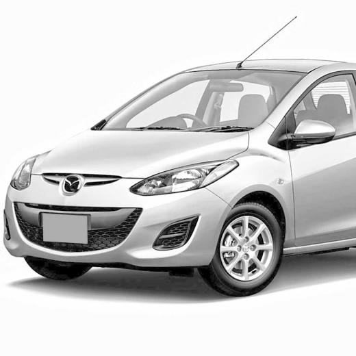 Крыло переднее Mazda Demio '07-'14 левое (Китай)