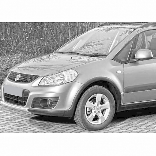 Крыло переднее Suzuki SX4 '06-'14 левое под повторитель, уширитель (Китай)