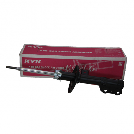 Стойка амортизатора Honda Jazz '08-'13/ Fit '07-'13 передняя левая (Excel-G) KYB (Япония) 333475