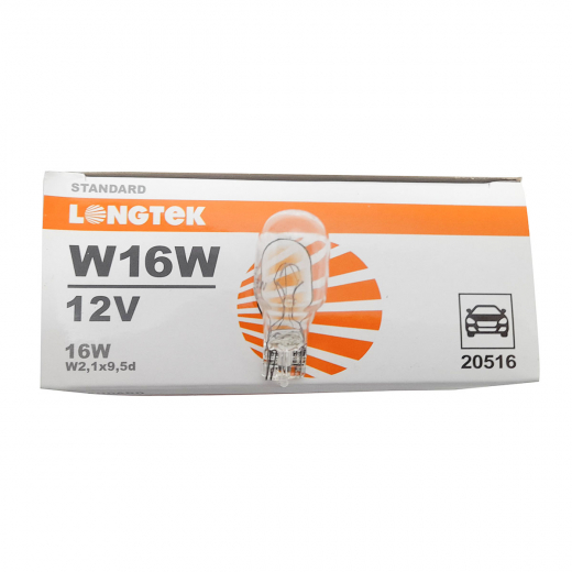 Лампа галоген белый W16W 20516 Longtek