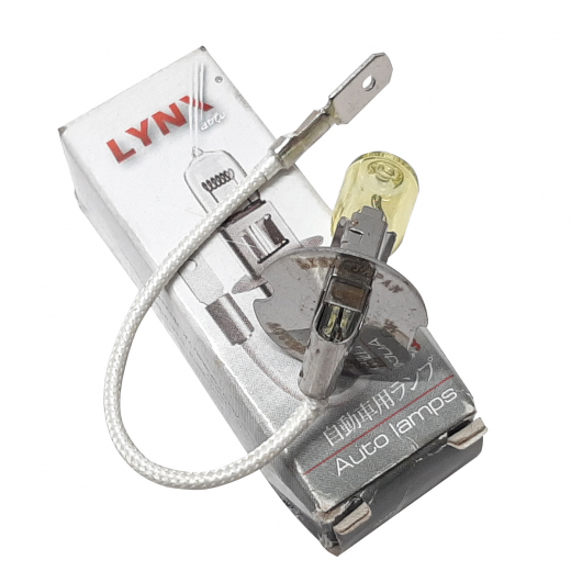 Лампа галоген желтый H3 L10300Y Lynx