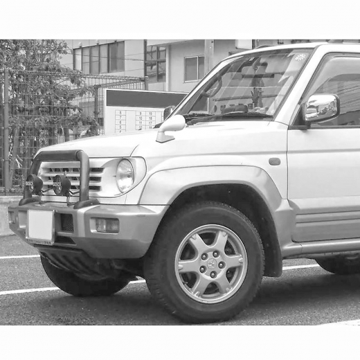 Крыло переднее Mitsubishi Pajero JR '95-'98 уширитель левое контрактное