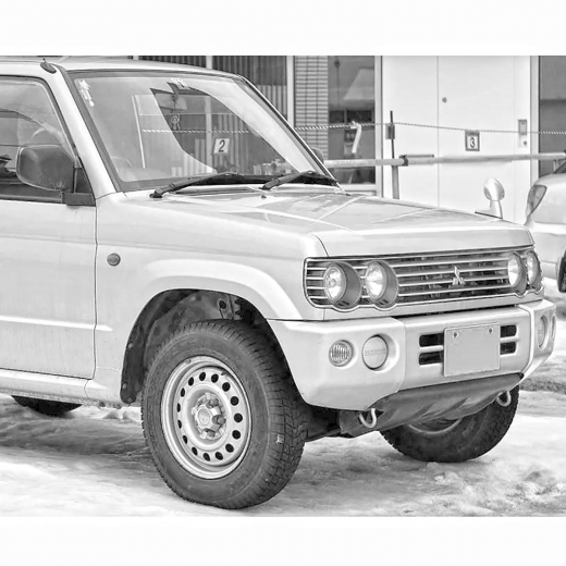 Крыло переднее Mitsubishi Pajero Mini '98-'08 правое контрактное