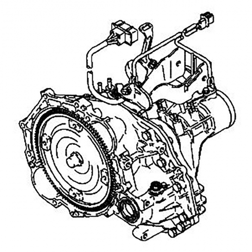 АКПП F4A222UPF1 для Mitsubishi Chariot '91-'97 с ДВС (4D68-T) контрактная ( 4 ступ. 2WD)