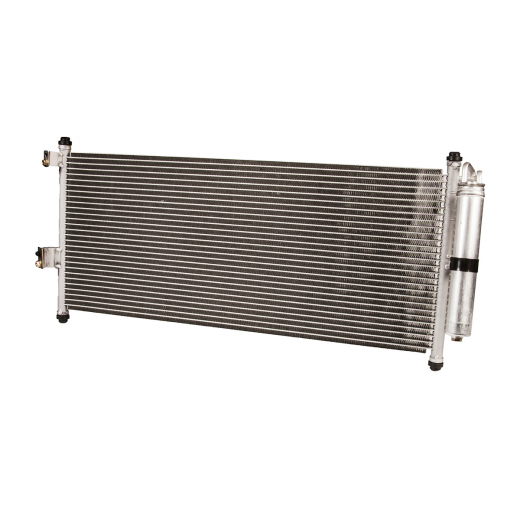 Радиатор кондиционера Nissan Almera '00-'06/ Bluebird Sylphy '03-'06/ Primera '02-'05/ Pulsar '03-'06/ Sunny '02-'04 SAT Китай 