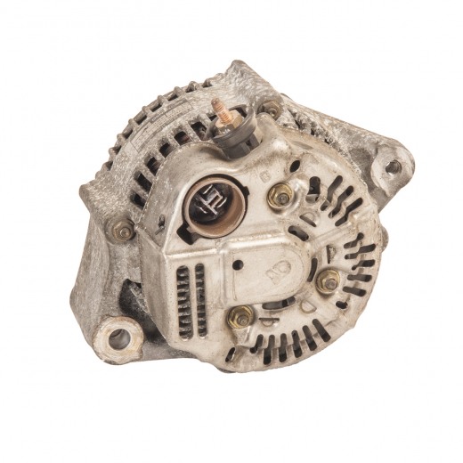 Генератор двигателя Toyota Corolla/ Sprinter/ Levin/ Trueno '87-'91/ Carib '89-'95/ Carina/ Corona '87-'92 (5A-F, 5A-FE, 5A-FHE, 4A-FE, 4A-FHE, 3E) круглый разъем, 3 конт. контрактный