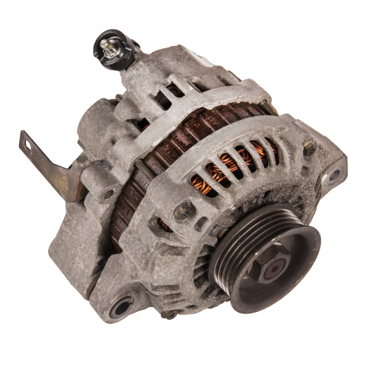 Генератор двигателя Honda Inspire/ Saber '95-'98/ Ascot/ Rafaga '93-'97 (G20A, G25A) круглый разъем, 4 конт. контрактный