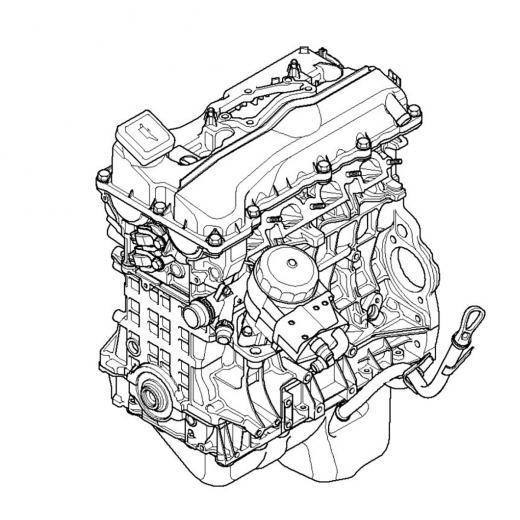 Двигатель контрактный Bmw 1,6L N45B16A