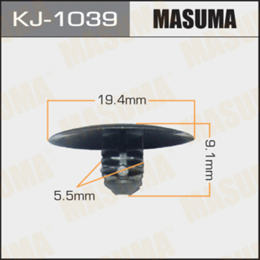 Клипса крепежная Masuma KJ-1039