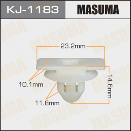 Клипса крепежная Masuma KJ-1183