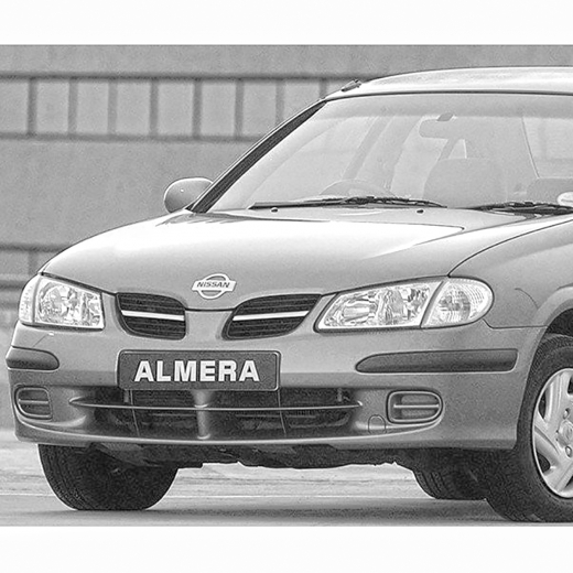 Молдинг бампера Nissan Almera '00-'02 передний левый API (Тайвань)