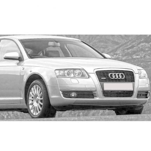 Решетка бампера Audi A6 '04-'08 передняя правая API (Тайвань)