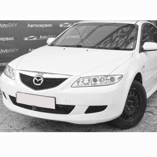 Решетка бампера Mazda Atenza/ Mazda 6 '02-'05 передняя API (Тайвань)