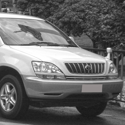 Решетка радиатора Toyota Harrier/ Lexus RX '97-'03  в капот API (Тайвань)