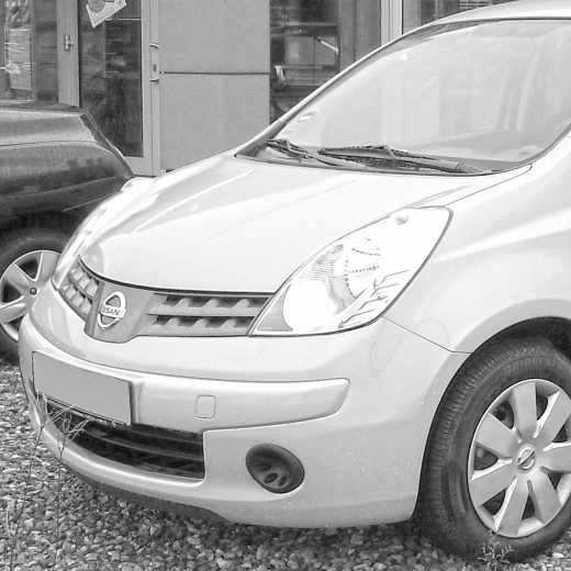 Решетка радиатора Nissan Note EU-spec '06-'08 API (Тайвань) 