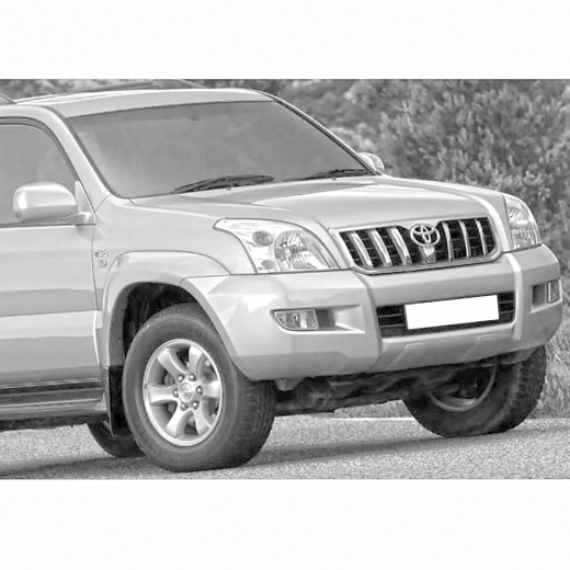 Решетка радиатора Toyota Land Cruiser Prado 120 '02-'09 Китай