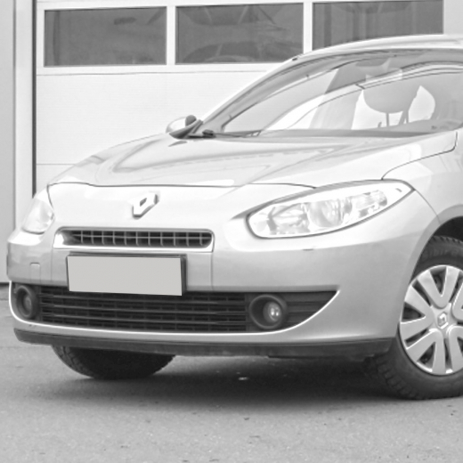 Решетка радиатора Renault Fluence '09-'13 API (Тайвань)