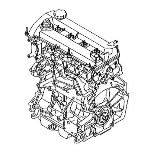 Двигатель контрактный Mazda 6/ Atenza '02-'05 2,3L L3-VE i-VCT