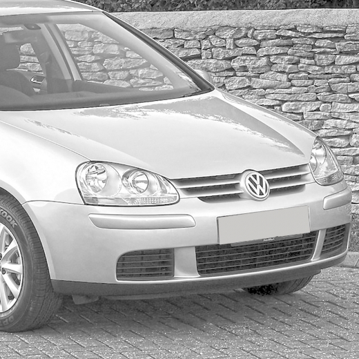 Бампер передний Volkswagen Golf V '03-'08 нижняя часть (спойлер) API (Тайвань)