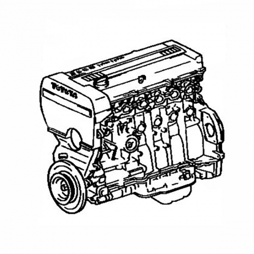 Двигатель контрактный Toyota 2,5L 1JZ-GTE, свап-комплект