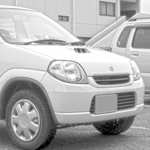 Бампер передний Suzuki Kei '00-'06 контрактный